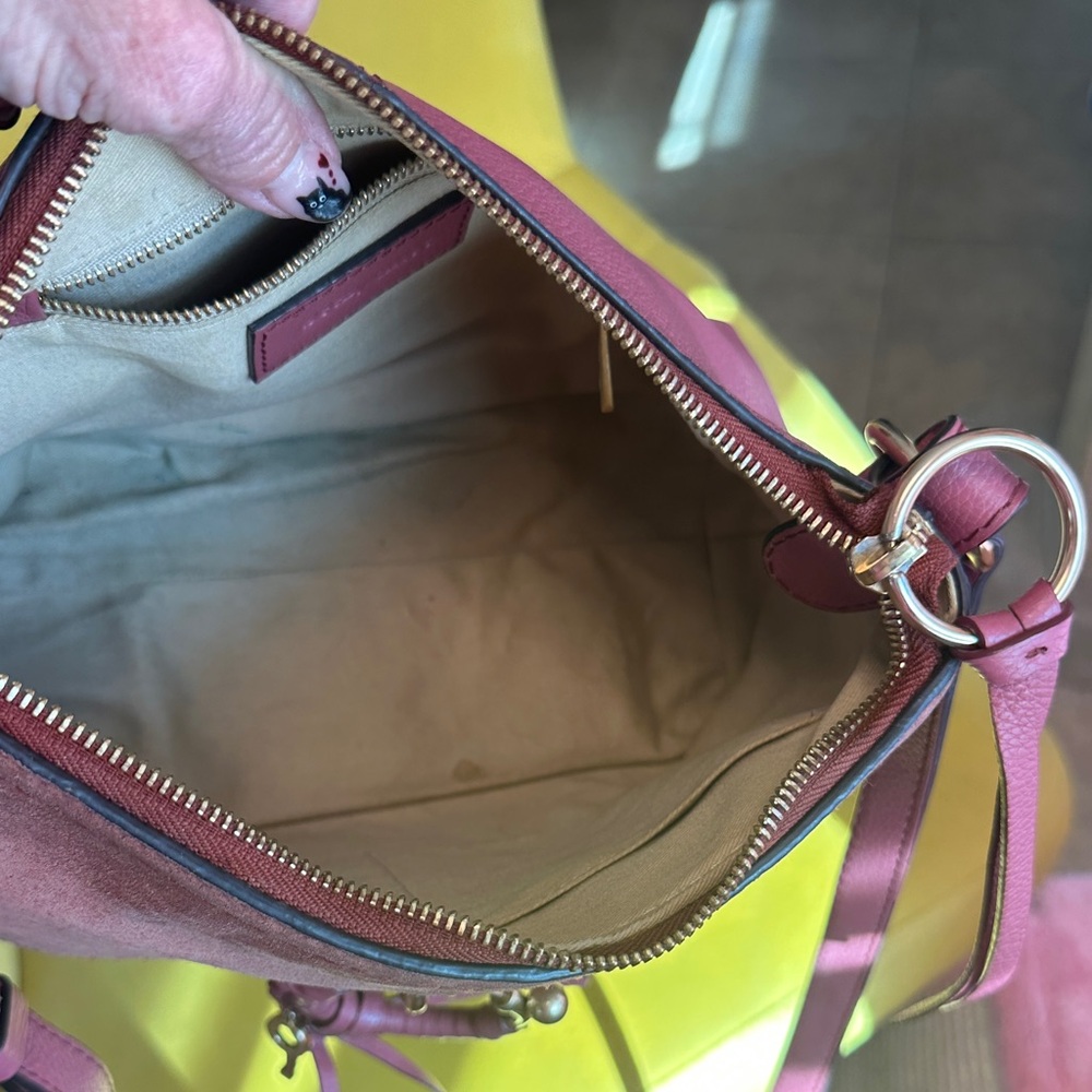See By Chloe Burgundy Crossbody Bag. Burgundy is the color of the season. - Picture 8 of 17